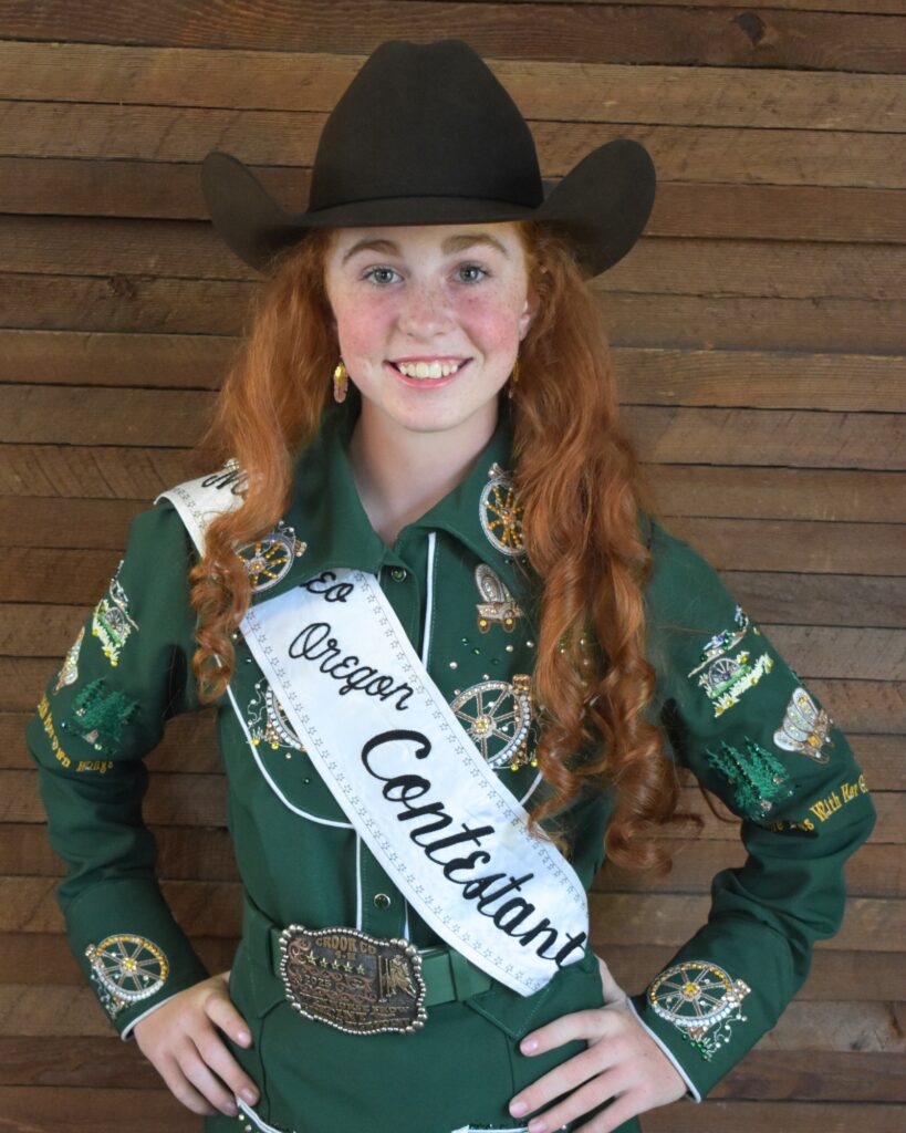 2026 Junior Miss Rodeo Oregon ~ Kieran Sutherlin